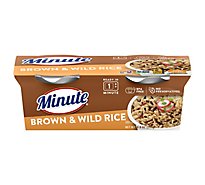 Minute Ready to Serve! Rice Microwaveable Brown & Wild Cup - 8.8 Oz
