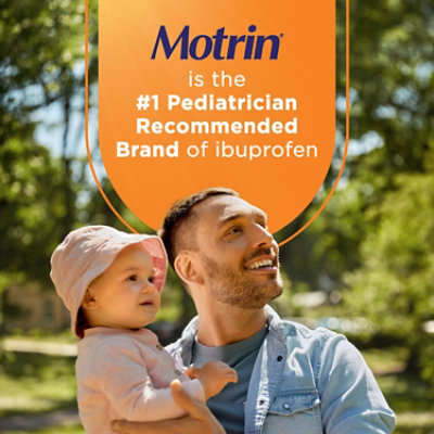 Motrin Infants Drops Concentrated Ibuprofen Suspension Original Berry Flavor Dye Free - 1 Fl. Oz. - Image 3