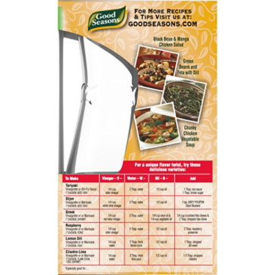 Good Seasons Italian Dressing & Recipe Seasoning Mix with Free Cruet Kit Packets - 2 Count - Image 5