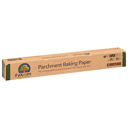 If You Care Parchment Baking Paper 13 Inch X 65 - 70 Sq - Image 1