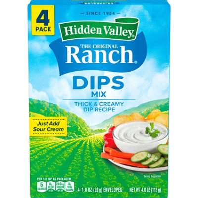 Hidden Valley The Original Ranch Dip Mix - 4-1 Oz