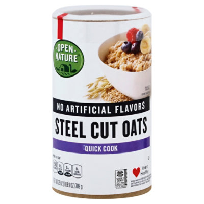 Organic Steel Cut Oats, 25 Pound.