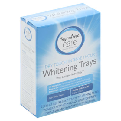 dry touch whitening trays