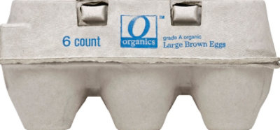 O Organics Organic Eggs Large Brown - 6 Count - Image 2