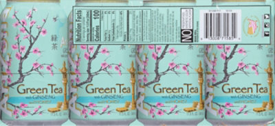 AriZona Green Tea with Ginseng and Honey - 12-11.5 Fl. Oz. - Image 6