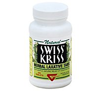 Swiss Kriss Natural Herbal Laxative Tablets - 250 Count