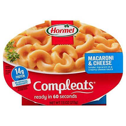 Hormel Compleats Microwave Meals Comfort Classics Macaroni & Cheese - 7.5 Oz - Image 1