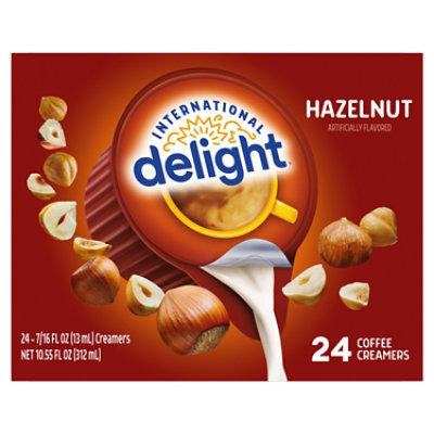 International Delight Hazelnut Coffee Creamer Singles - 24 Count - Image 2