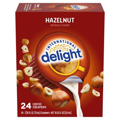 Download International Delight Coffee Creamer Hazelnut Singles 24 Count Tom Thumb