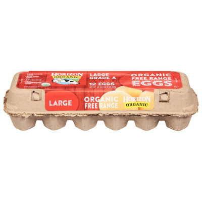 Horizon Organic Eggs Large Grade A Brown - 12 Count - Image 3