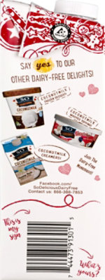 So Delicious Dairy Free Coconutmilk Holiday Nog 1 Quart - 32 Fl. Oz. - Image 3