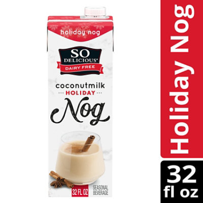 So Delicious Dairy Free Coconut Milk Holiday Nog - 32 Fl Oz - Safeway