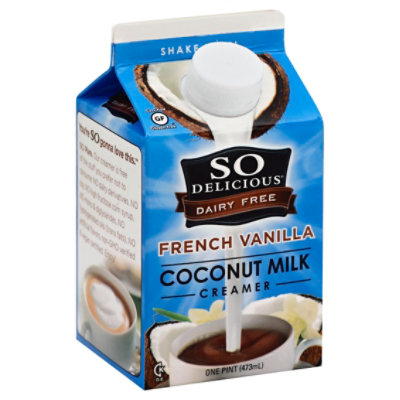 So Delicious Coconut Milk Creamer French Vanilla 16 Fl. Oz. Safeway