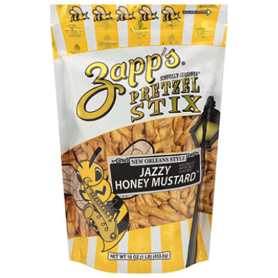 Zapps Jazzy Honey Mustard Preztel Stix - 16 Oz - Image 3