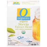 O Organics Organic Sweetener Zero Calorie Extract Blend Stevia - 40-0.35 Oz - Image 1