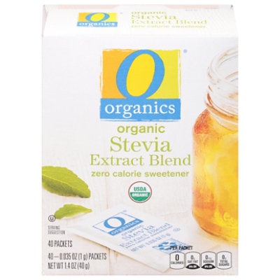O Organics Organic Sweetener Zero Calorie Extract Blend Stevia 400.35 Oz tomthumb