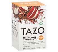 TAZO Tea Bags Herbal Tea Organic Baked Cinnamon Apple - 20 Count