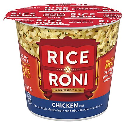 Rice-A-Roni Rice Chicken Flavor Cup - 1.9 Oz - Image 2