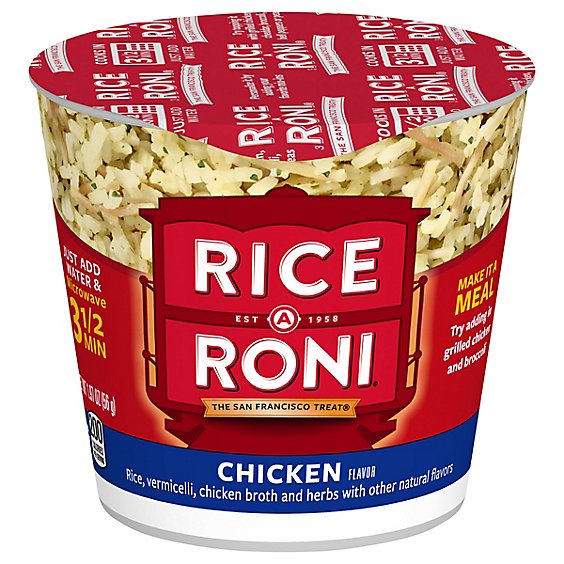Rice-A-Roni Rice Chicken Flavor Cup - 1.9 Oz
