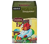 Celestial Seasonings Herbal Tea K-Cup Pods Caffeine Free Sleepytime - 12-0.09 Oz
