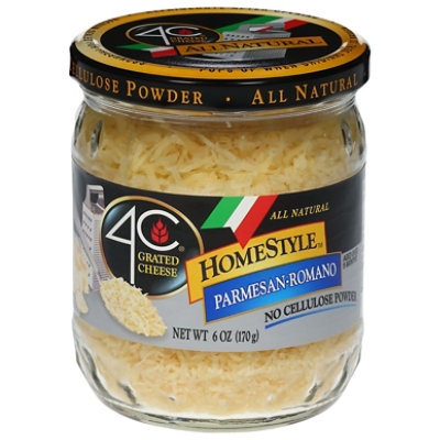 4C Foods Grated Cheese Homestyle Parmesan Romano - 6 Oz - Image 2