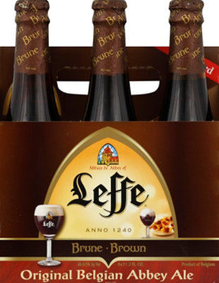 Leffe Brown Bottles - 6-11.2 Fl. Oz. - Image 3