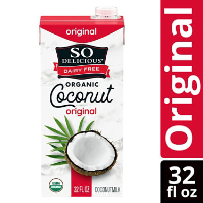 So Delicious Dairy Free Coconut Milk Organic Original - 32 Fl. Oz. - Image 2