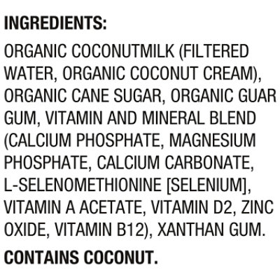 So Delicious Dairy Free Coconut Milk Organic Original - 32 Fl. Oz. - Image 5