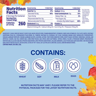 Entenmann's Classic Pumpkin Donuts - 8 - 16 Oz - Image 2