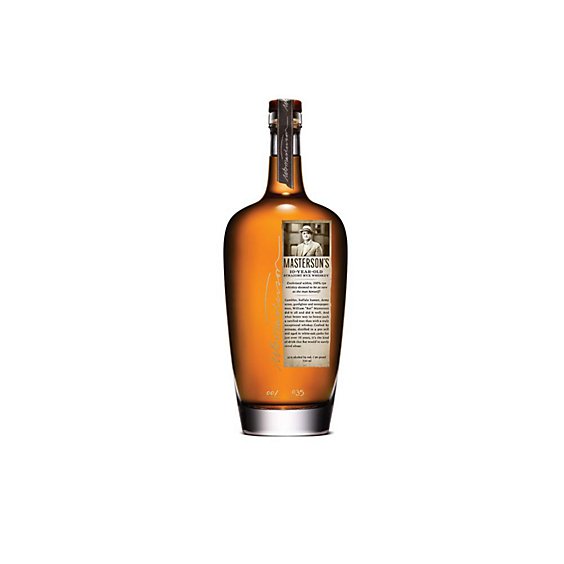 Masterson's 10 year Straight Rye Whiskey  - 750 Ml