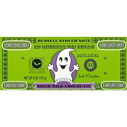 Russell Stover Milk Chocolate Monster Money Bar - 2 Oz - Image 2