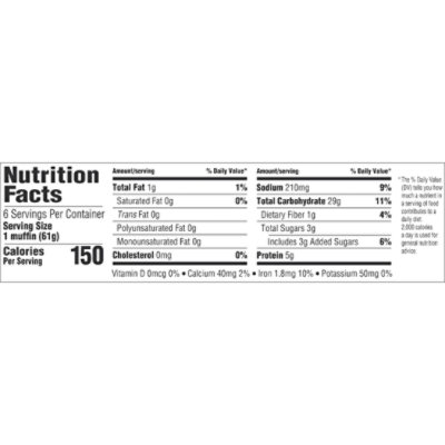 Thomas' Pumpkin Spice English Muffins - 6 Count - Image 3