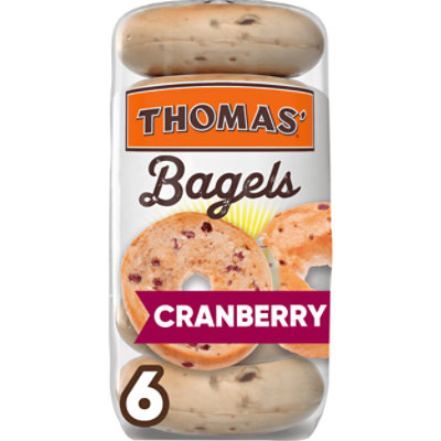 Thomas Bagels Pre-Sliced Cranberry - 20 Oz - Image 1