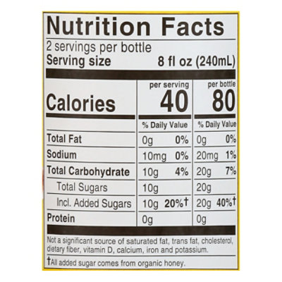 Bragg Apple Cider Vinegar Refresher Honey & Green Tea - 16 Oz - Image 3