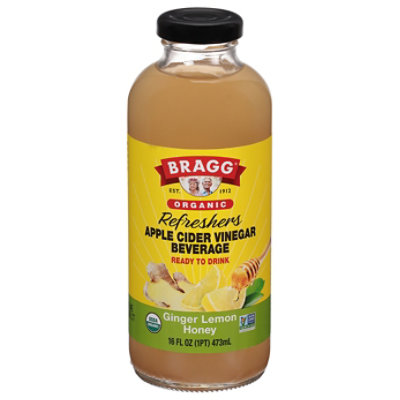 Bragg Vinegar Apple Cider Ginger Spice - 16 Fl. Oz. - Image 1