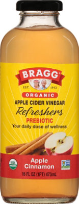 Bragg Apple Cider Vinegar Refresher Apple Cinnamon - 16 Oz - Image 2