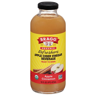 Bragg Vinegar Apple Cider Apple Cinnamon - 16 Fl. Oz.