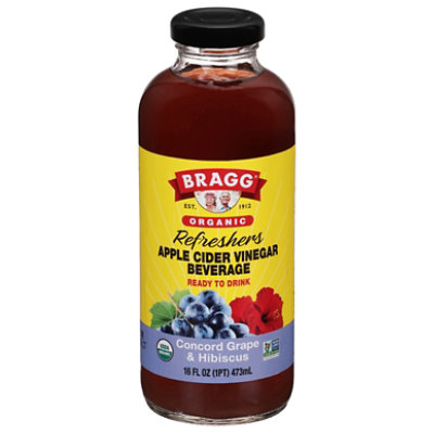 Bragg Vinegar Apple Cider Concord Grape Acai - 16 Fl. Oz. - Image 3