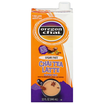 Oregon Chai Chai Tea Latte Concentrate Sugar Free - 32 Fl. Oz.