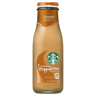 Starbucks Caramel Frappuccino Chilled Coffee Drink 9.5 oz Bottles - Shop  Coffee at H-E-B