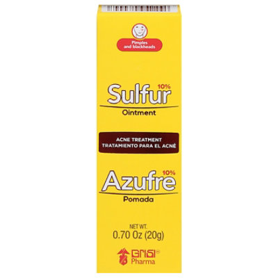 GRISI Sulfur Acne Treatmnet Ointment In A Box - .7 Oz - Image 3