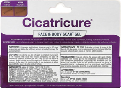 Cicatricure Gel Scars In A Box - 1 Oz - Image 5