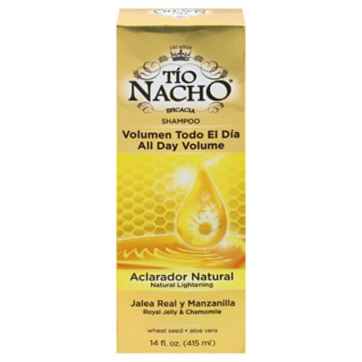 Tio Nacho Shmapoo Natural Lightening Gold - 14 Fl. Oz. - Image 3