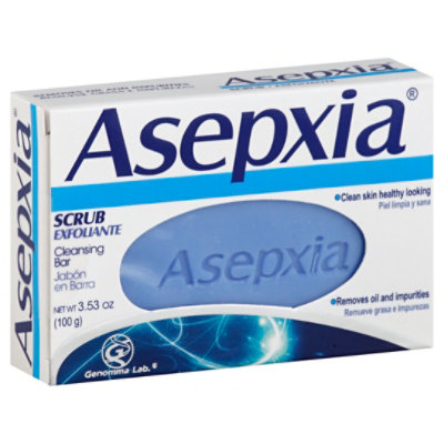 Asepxia Cleansing Bar Scrub - 3.52 Oz
