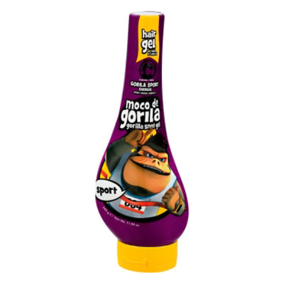 Moco De Gorila Sport Squizz Hair Gel Purple In A Plastic Bottle - 11.9 Oz