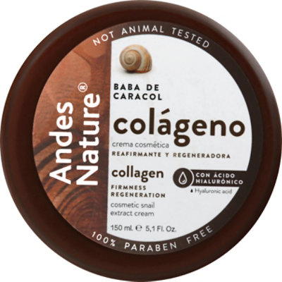 Andes Nature Cosmetic Snail Extract Cream Caracol - 5.1 Fl. Oz. - Image 2