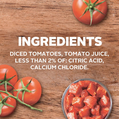 Hunt's No Salt Added Diced Tomatoes - 14.5 Oz - Image 4