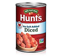 Hunt's No Salt Added Diced Tomatoes - 14.5 Oz