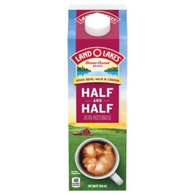 Land O Lakes Half And Half Traditional Coffee Creamer - 1 Quart - Image 3