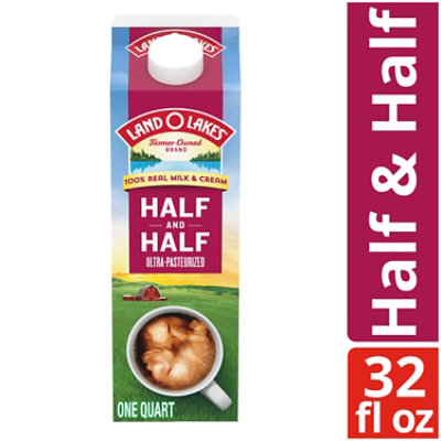 Land O Lakes Half And Half Traditional Coffee Creamer - 1 Quart - Image 1